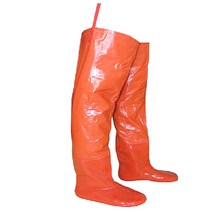 고주파접합 PVC 해루질 방수장화 낚시 양식 양어 하수처리 모내기 허리벨트고정형 갯벌장화, hacho_남여공용 260mm