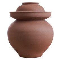 초벌도자기 항아리 12L 무유약 장아찌 김치 장독대, 13kg모델-(하단제품 사진참조), 1개