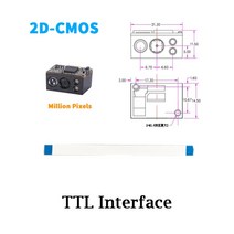 EVAWGIB미니 사이즈 TTL RS232 직렬 USB 바코드 스캐너 모듈 QR 셀프 인덕션 리더 미니 자동 스캔 모바일 지불, EVER108TTL