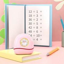 수학 연습 번호 롤링 스탬프 추가 빼기 질문 100 학생 이내 디지털 롤러 유형 선물 상자 잉크 포함, [11] New Division