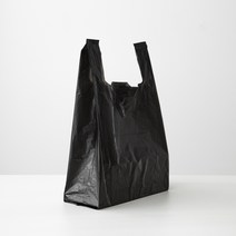 손잡이 마트 봉투 검정색 1호~5호, 200매, 2호