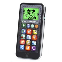 LeapFrog 챗앤카운트 이모지 폰 장난감 블랙 145070, Black, Black