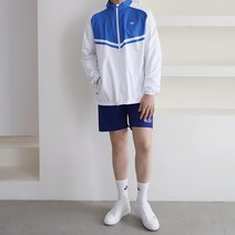 [웰리스트] 남성 골프복 아노락 트렌디 바람막이자켓 풀집업