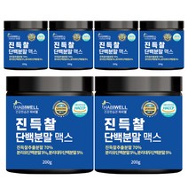 하비웰 진득찰 단백질 추출물 분말 맥스 200g, 6통