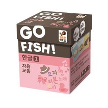 uoiq 학습용카드놀이 2P 공부가 놀이 한글 자음 모음 학습 카드, 본상품