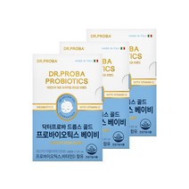 닥터프로바 드롭스 골드 프로바이오틱스 베이비(아기 영유아 액상 유산균+비타민D) X 3박스, 단품, 단품
