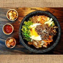 [금산돌그릇] 장수곱돌 알밥그릇 뚝배기 비빔기 1인불고기 누룽지탕 돌솥밥, 비빔기(20), 1개