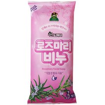 1+1 산도깨비로즈마리비누(3개입)_화장비누, 4개