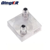 무소음 cpu 쿨러 공랭 팬 수냉식40*40*12mm 워터 블록 액체 쿨러 히트 싱크 알루미늄 CPU 수냉 PC 노트북, 한개옵션0