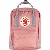 피엘라벤 Fjallraven 칸켄 미니 클래식 에브리데이 백팩 네이비 롱 스트라이프, Pink-long Stripes