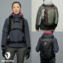 블랙야크 배낭 343모델로24 핸드폰 등수납이 편리한 24리트배낭 수원영통점, 블랙(BK)