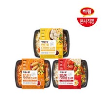 하림이닭 탄단지다이어트도시락 혼합3종세트 총 3EA, 없음