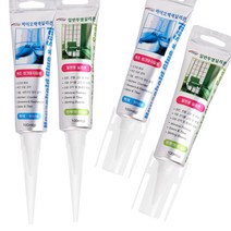 와이넷 실리콘모음 헤라 롱노즐 튜브 실리콘 가정용 100ml 보수용 욕실보수용품 마감용 방수 보수실리콘, 01.헤라캡백색실리콘