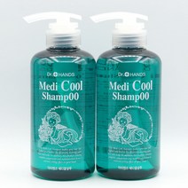닥터핸즈 메디 쿨샴푸 410ml+410ml 시원한샴푸 두피쿨링 청량감