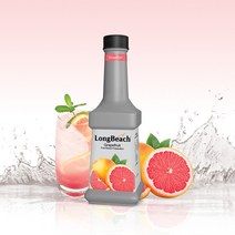 롱비치 퓨레 베이스 900ml 10종 패션후르츠 복숭아스무디 코코넛 딸기 망고 퓨레, 자몽