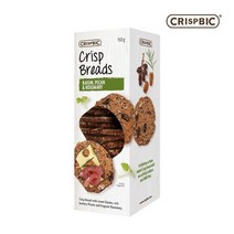 크리스프빅 프리미엄 통곡물 크리스프 브레드 레이즌 피칸 로즈마리 150g