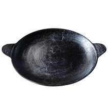 죽마고우 전통방식 길들인 무쇠후라이팬 30 33cm 프라이팬, 1개, 인덕션겸용 무쇠후라이팬(소)