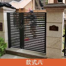 단독주택 철대문 현관문 전원주택 대문 제작 주차장 스윙 정원, 스타일 8제곱