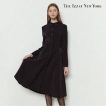 더아이잗뉴욕 더아이잗 칼라 디자인 밴딩 플레어 원피스 IMAA0OP07