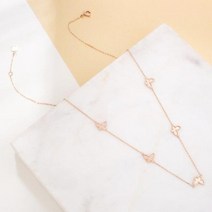 [주문제작] 디유아모르14k 러블리 나비 목걸이