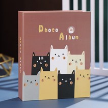 땡쓰몰 포토북 미니앨범 4x6 디자인 포켓앨범 (200매), 200매, 17.고양이가족