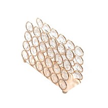 식당 부엌 조리대 수정 조직 박스 홀더 조직 디스펜서 냅킨 랙을위한 우아한 냅킨 홀더, 1개