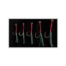 KGOOD BKK 라이트지깅훅 틴실 실글어시스트훅, 20호