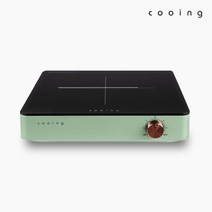 쿠잉 1구 인덕션 2구 화이트 미니 휴대용 전기레인지 언더렌지 캠핑용 (3색상 택1), 1. 1구 화이트
