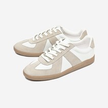 커스텀에이드 3cm 소가죽 독일군 스니커즈 체이스 BEIGE