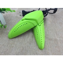 운동화건조기 신발관리기 운동화말리기 안전화건조기 슈스타일러 신발냄새제거 탈취 건조 220v 20w 신발 히터 신발 발 보호기 경주 용 자동차 모양 보일 라이트 부팅 냄새 제습, 협력사, 초록, 우리를