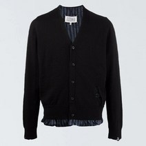 메종 마르지엘라 명품남성 22FW 워싱 블랙 가디건 SI1HA0006 S17797 855 SI1HA0006S17797855