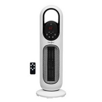 루첸 타워빔 PTC 전기 난로 히터 LH-2000R, 화이트 + 블랙