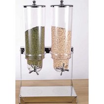 스텐 시리얼 디스펜서 게스트 하우스 호텔 잡곡 밀폐, 더블 헤드 7L/