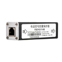 110V CCTV 전원 서지 보호 천둥 방지 장치 피뢰 RJ11, 한개옵션0