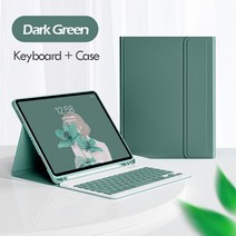 아이패드 애플펜슬 수납 블루투스 키보드 케이스 9세대 8세대 7세대 10.2형, 일반형 키보드케이스-검정