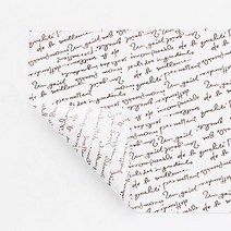 (SH) 영문 유산지 / 다크초코 / 500장, (SH) 영문유산지 (다크초코) 500장