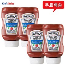 하인즈 리듀스드 토마토 케첩, 369g, 4개