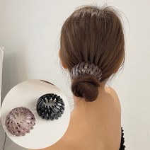 [KT알파쇼핑]끌레크 만두 올림머리 헤어핀