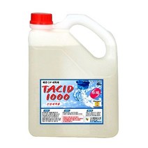청소용품 바닥청소용품 바닥세정제 TACIP1000 B제 배관CIP세척제 4L 하수구세정제 (제스트)_741EA, 1, 본상품선택