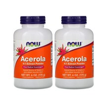 나우 푸드 아세로라 4대1 추출파우더(170g) Acerola [2병], 2개
