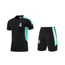 레알마드리드 블랙반팔 트레이닝복세트 축구유니폼세트 E722