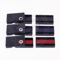 새임 자동 스탬프 리필패드 N409 N509 전용 스탬프리필 도장잉크 스탬프잉크, 청색 1개입