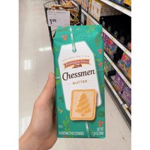 페퍼리지팜 홀리데이 컬렉션 체스맨 버터 쿠키 24개입 206g, 204g