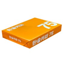 A4 복사용지(A4용지) 75g 500매, 한솔 A4 복사용지(A4용지) 75g 5