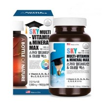 어바틀 스카이 멀티비타민 미네랄 맥스 1 100mg x 90캡슐