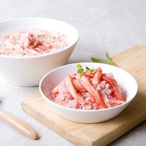 프레씨 냉동게살 게살죽 이유식 붉은 대게 다리살 몸살 모듬살1kg, 1팩, 1kg