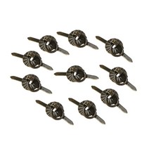 10pcs 그린 브론즈 컬러 링 핀 핀 핸들 서랍 캐비닛 책상 풀 손잡이 가구, S, 청동