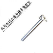 미이까르디다정보력위 전기대리운전 접이식 리튬전기자전거 차두 손잡이 스탠드 파이프 꼭지 111955, 실버 신축관