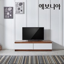 [에보니아] 착불_ 폴드 1단거실장/TV거실장/티비장, 색상:폴드 1단거실장 멀바우