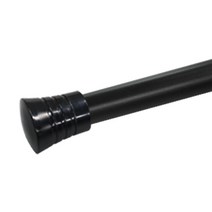 한국레일갤럭시 35mm 네오 커튼봉 커텐봉, 블랙